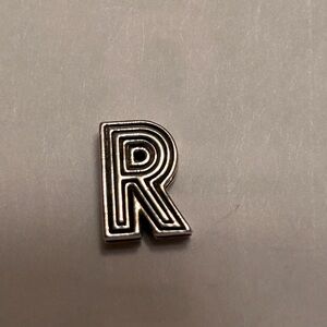 Pandora Silver Letter R Charm